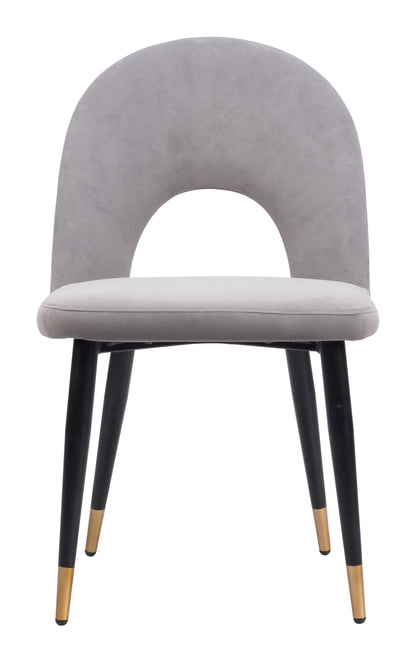 Dining Chair (Set of 2) Gray - Modern & Ergonomic Seating for Home & Office