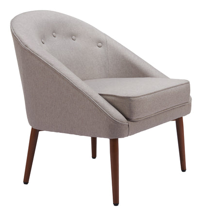 Accent Chair Gray - Modern & Ergonomic Seating for Home & Office