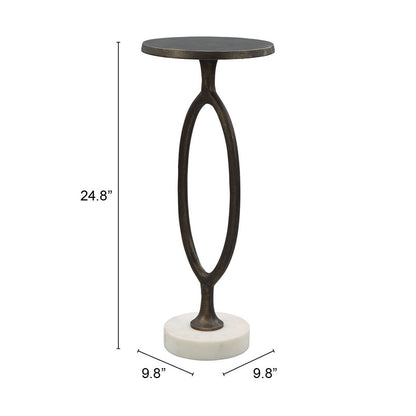 Accent Table Bronze - Elegant & Durable Dining Table for Stylish Spaces