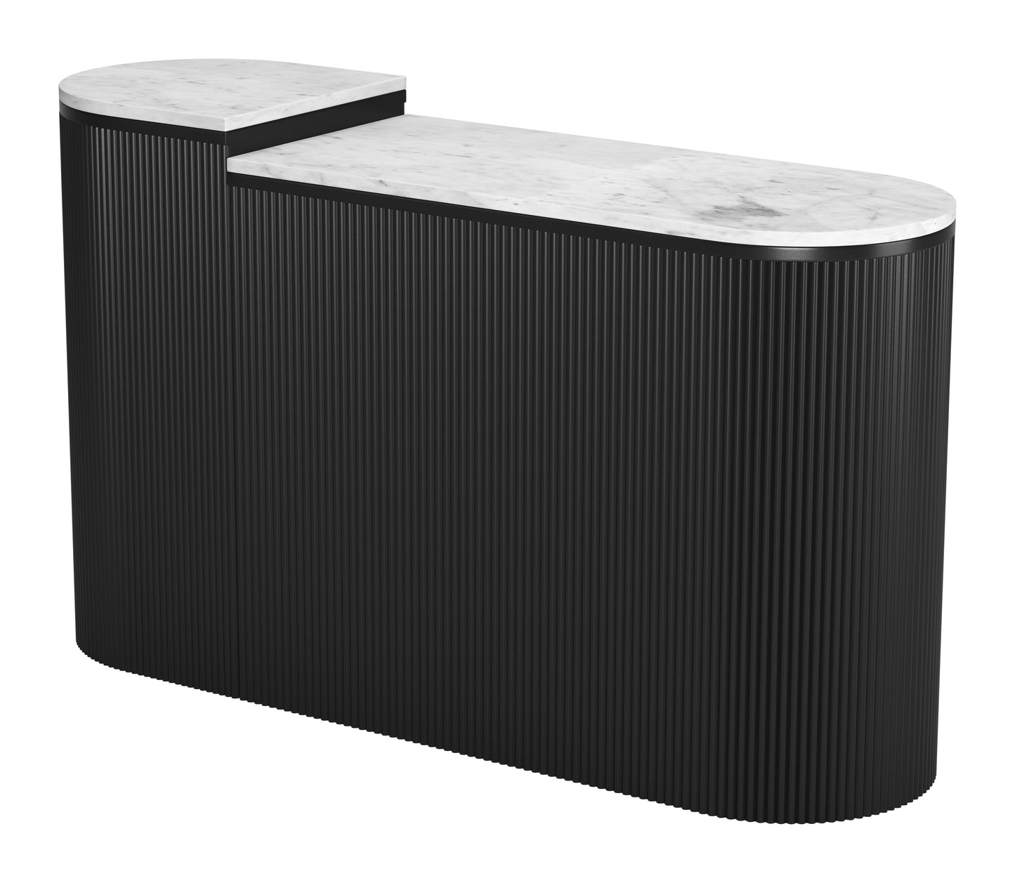 Ensemble de consoles Ormara (2 pièces) blanc et noir