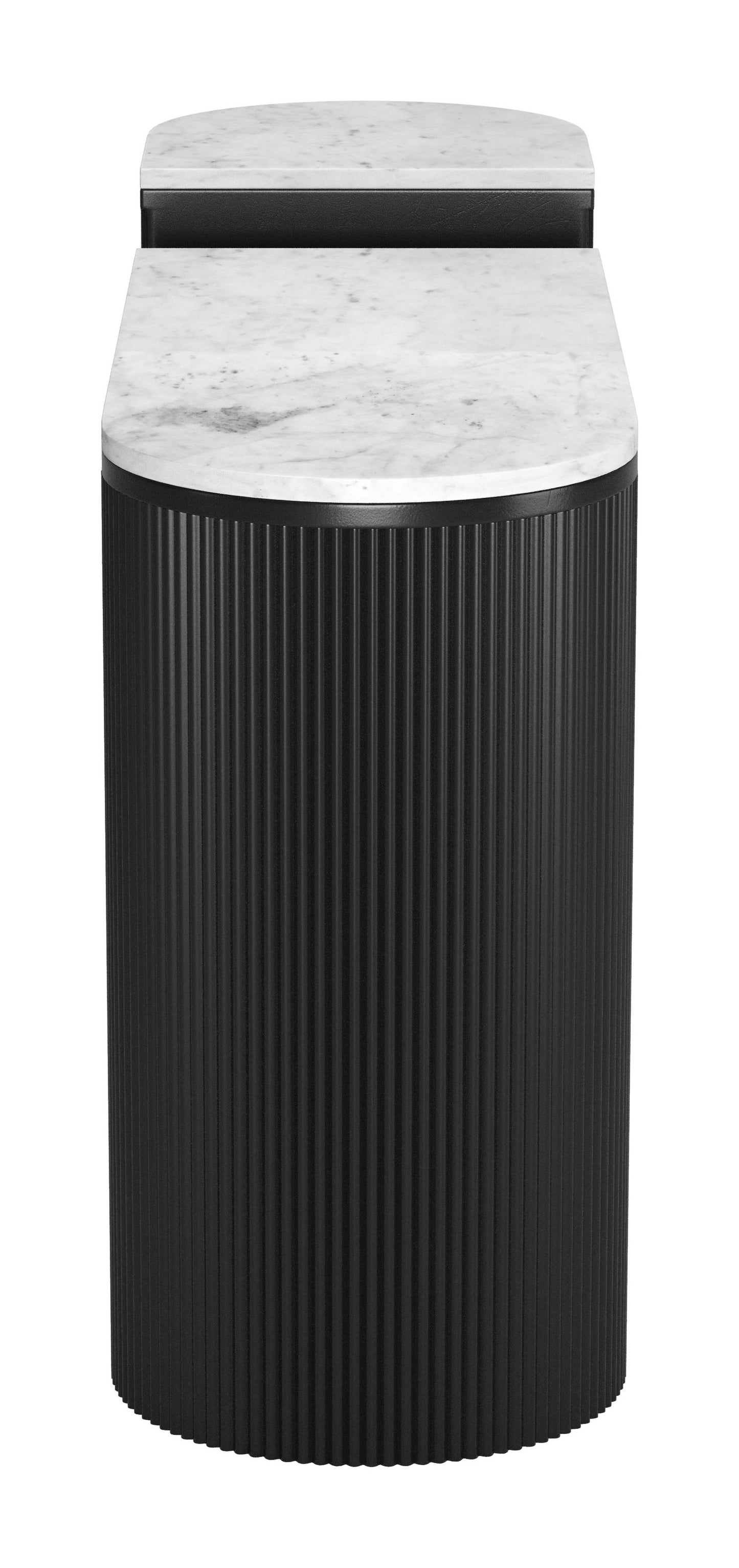 Ensemble de consoles Ormara (2 pièces) blanc et noir