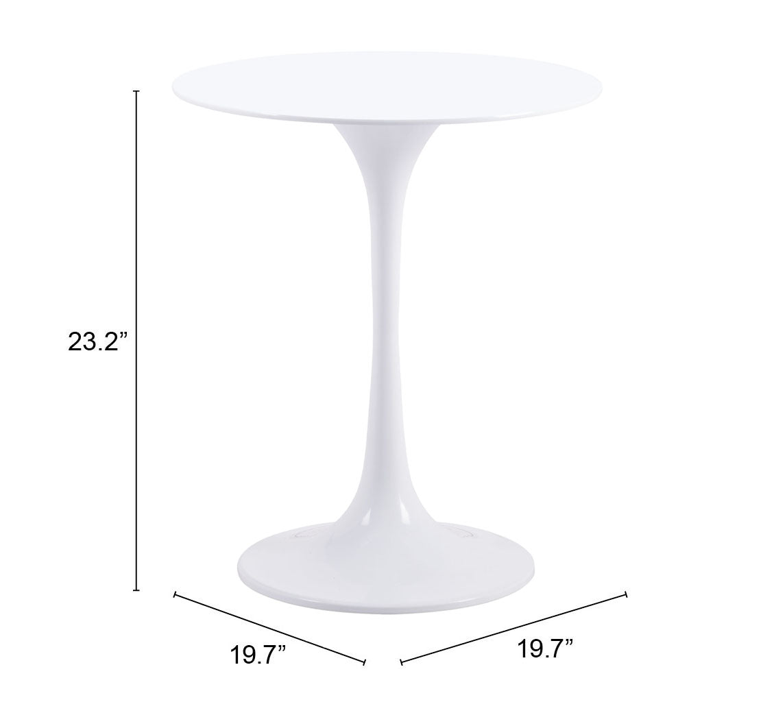Table d'appoint Wilco blanche