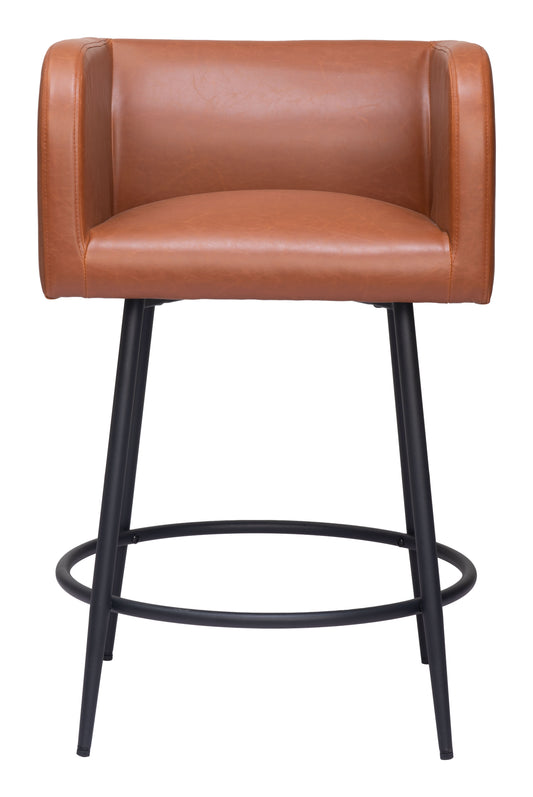 Tabouret de bar Horbat (lot de 2) marron