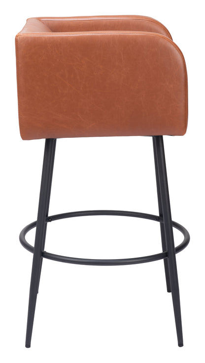 Tabouret de bar Horbat (lot de 2) marron