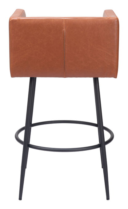 Tabouret de bar Horbat (lot de 2) marron