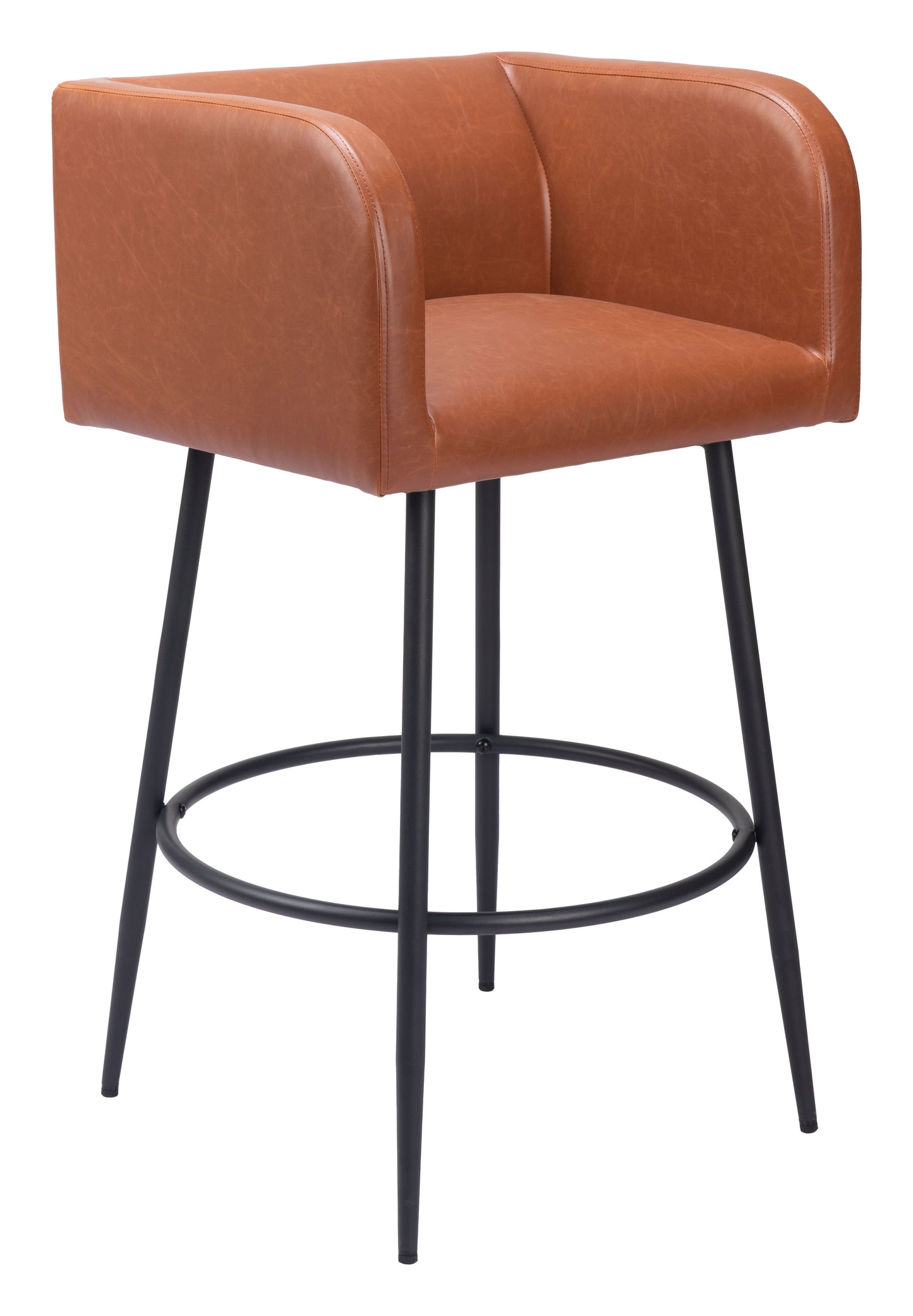 Tabouret de bar Horbat (lot de 2) marron