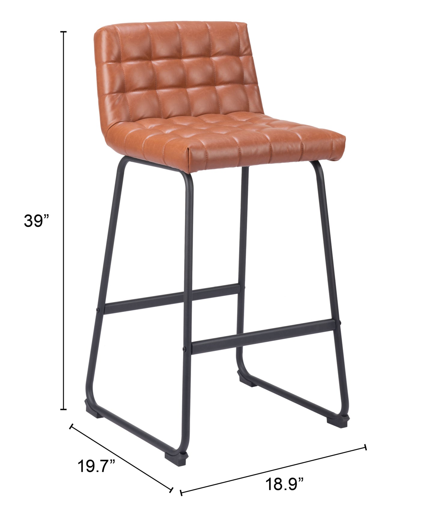 Barstool (Set of 2) Brown - Premium Quality & Stylish Design for Your Home