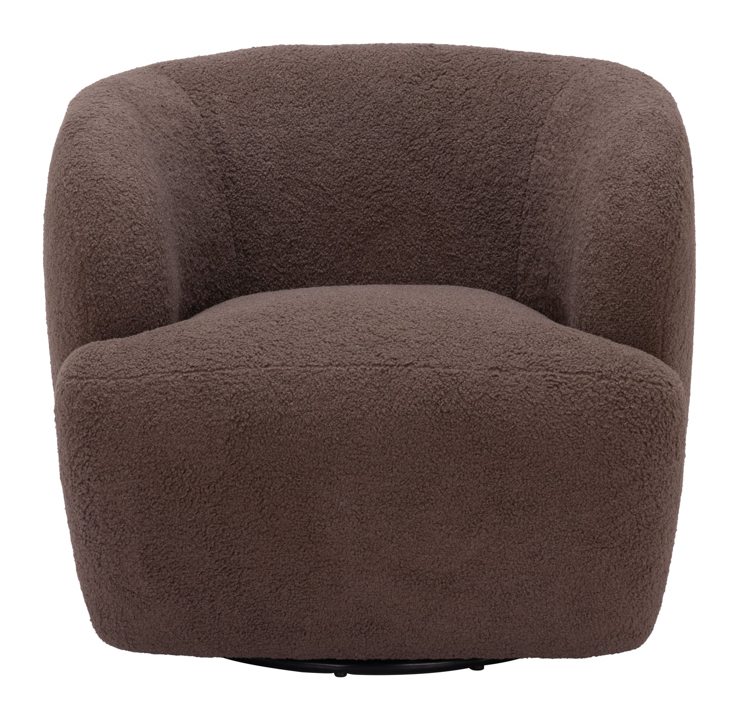 Swivel Chair Brown - Modern & Ergonomic Seating for Home & Office