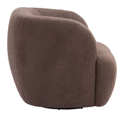 Swivel Chair Brown - Modern & Ergonomic Seating for Home & Office
