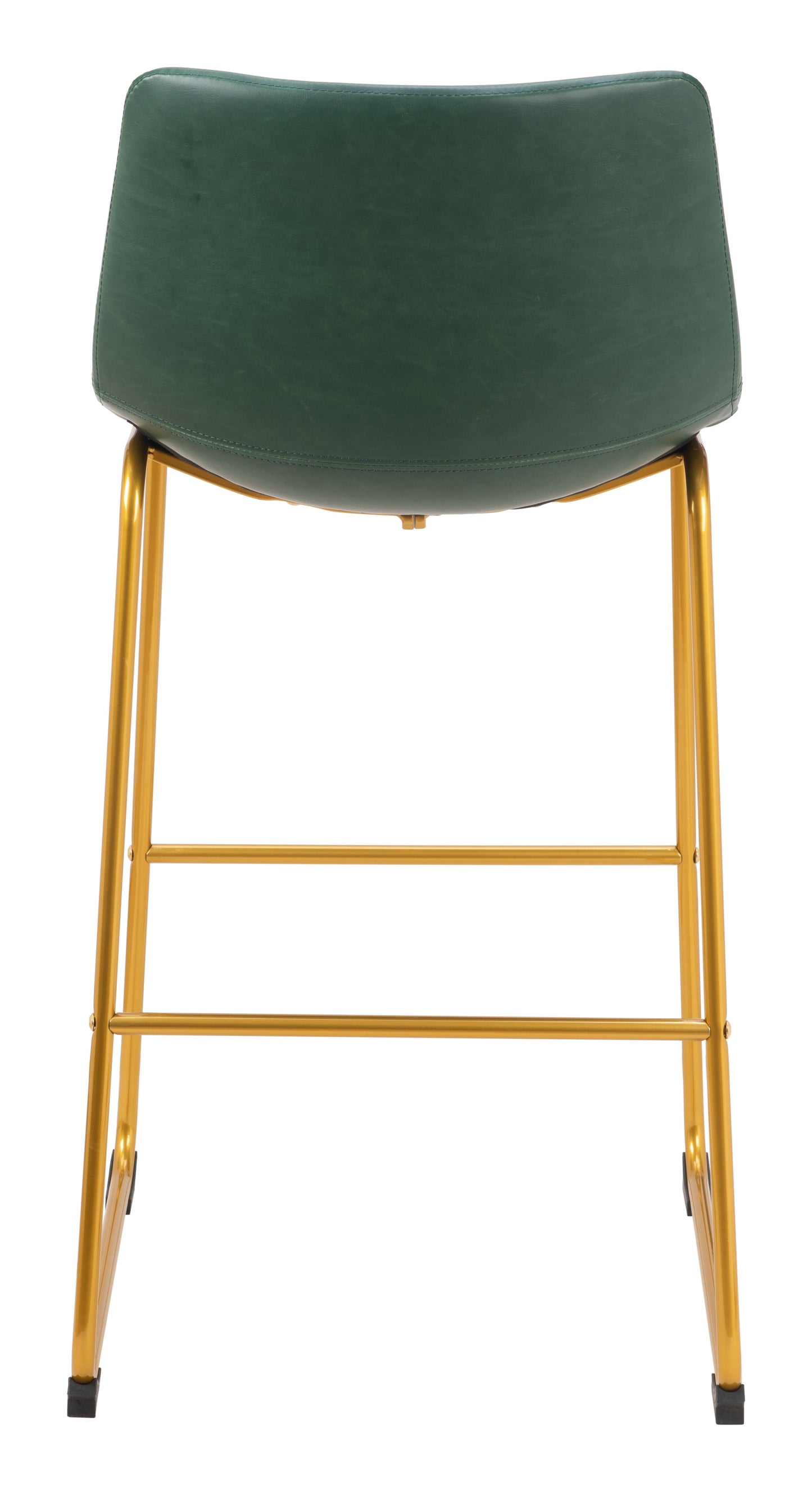 Barstool (Set of 2) Green & Gold - Premium Quality & Stylish Design for Your Home