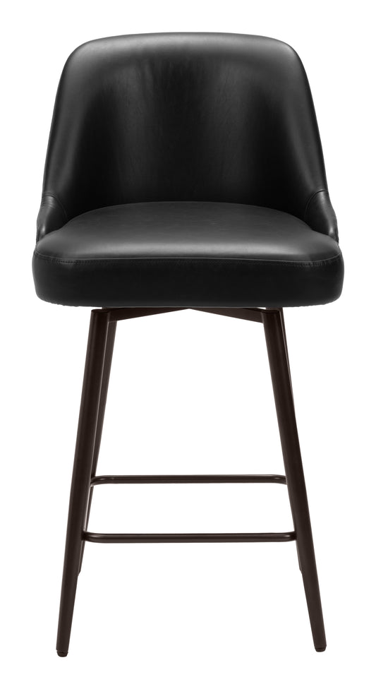Swivel Counter Stool Black & Bronze - Premium Quality & Stylish Design for Your Home