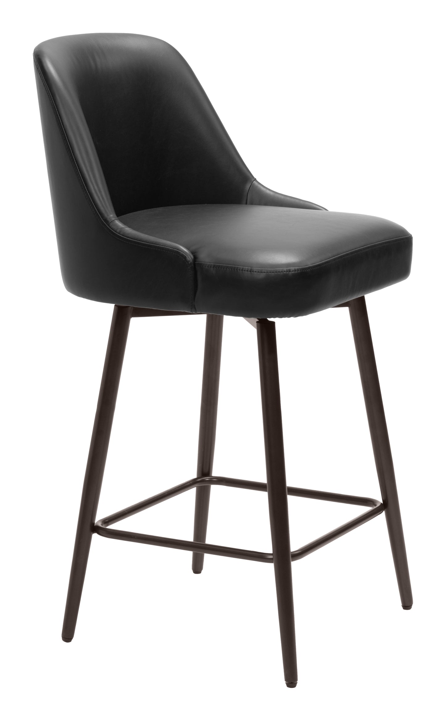 Swivel Counter Stool Black & Bronze - Premium Quality & Stylish Design for Your Home