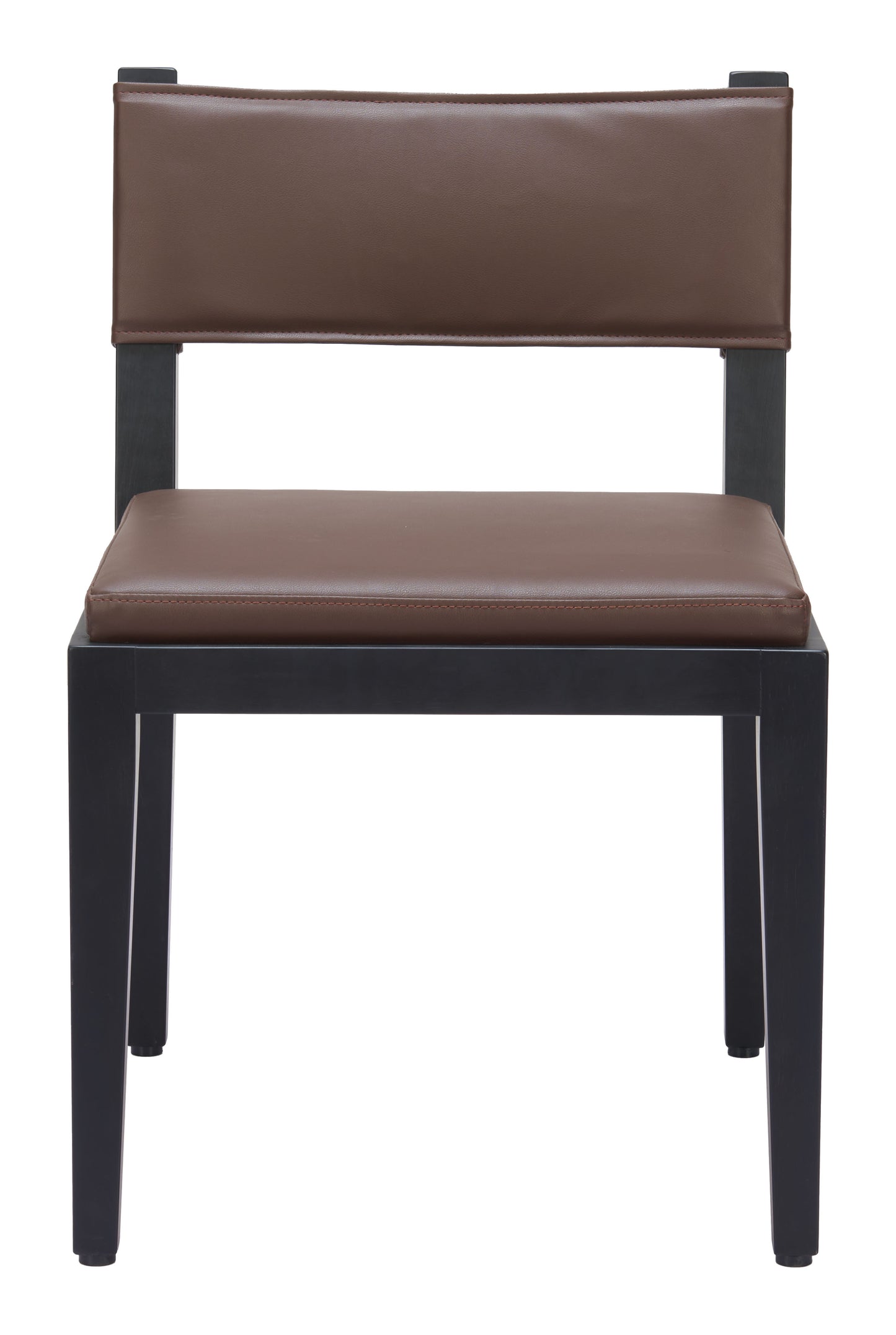 Chaise de salle à manger Roxas (lot de 2) marron