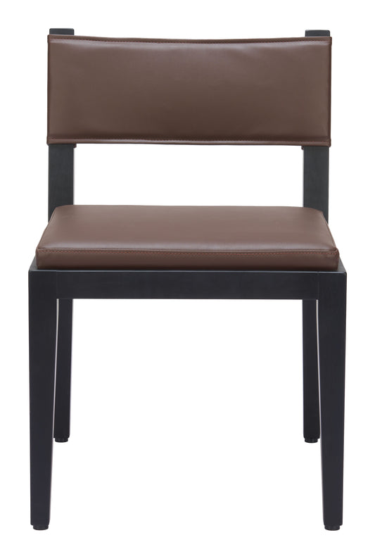 Dining Chair (Set of 2) Brown - Modern & Ergonomic Seating for Home & Office