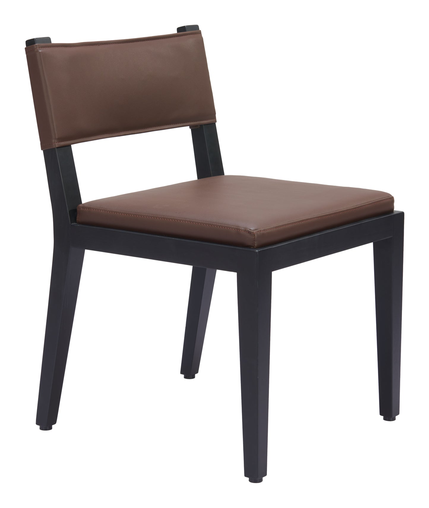 Chaise de salle à manger Roxas (lot de 2) marron