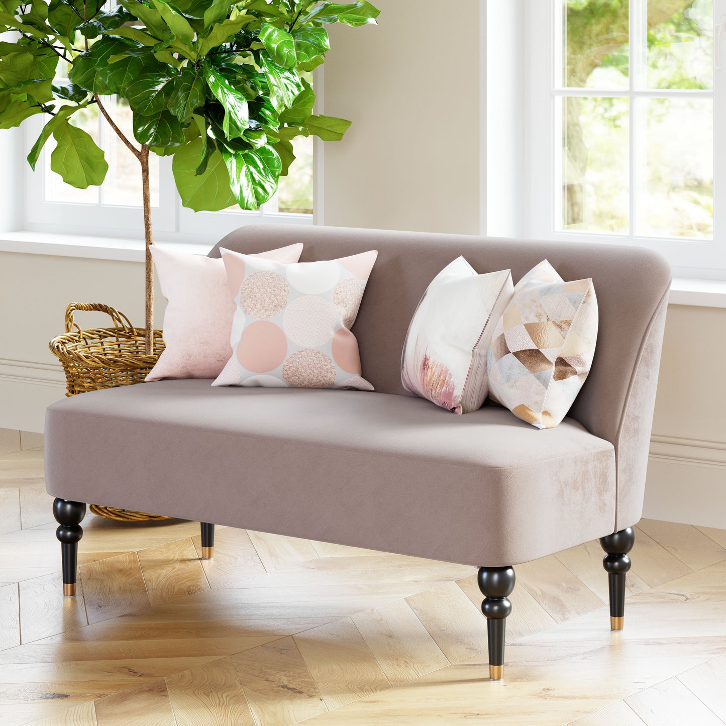 Loveseat Taupe - Premium Quality & Stylish Design for Your Home