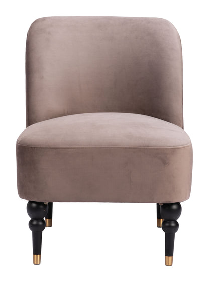 Accent Chair Taupe - Modern & Ergonomic Seating for Home & Office