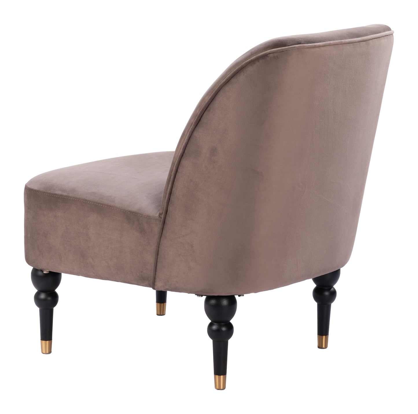 Accent Chair Taupe - Modern & Ergonomic Seating for Home & Office