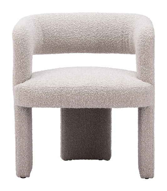 Accent Chair Sandy Beige - Modern & Ergonomic Seating for Home & Office
