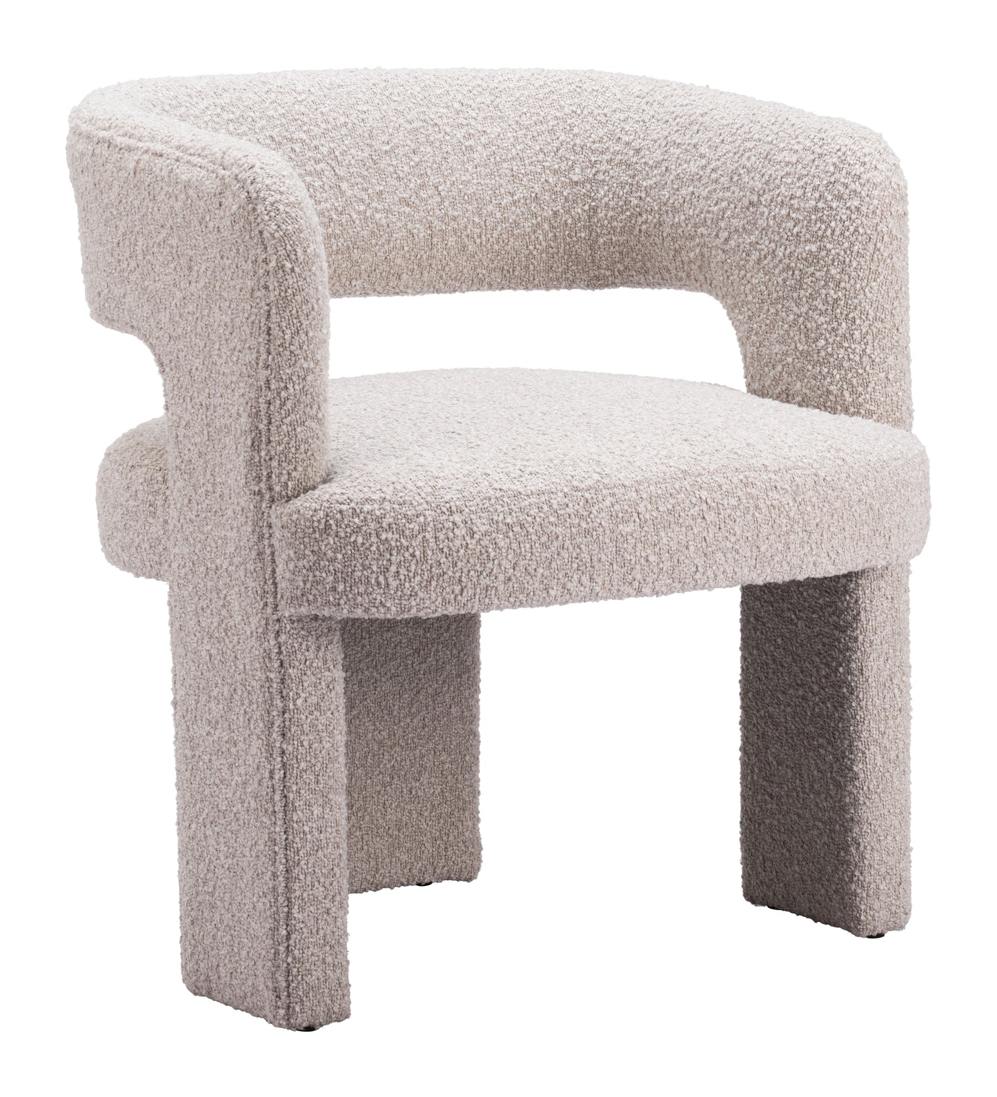 Accent Chair Sandy Beige - Modern & Ergonomic Seating for Home & Office