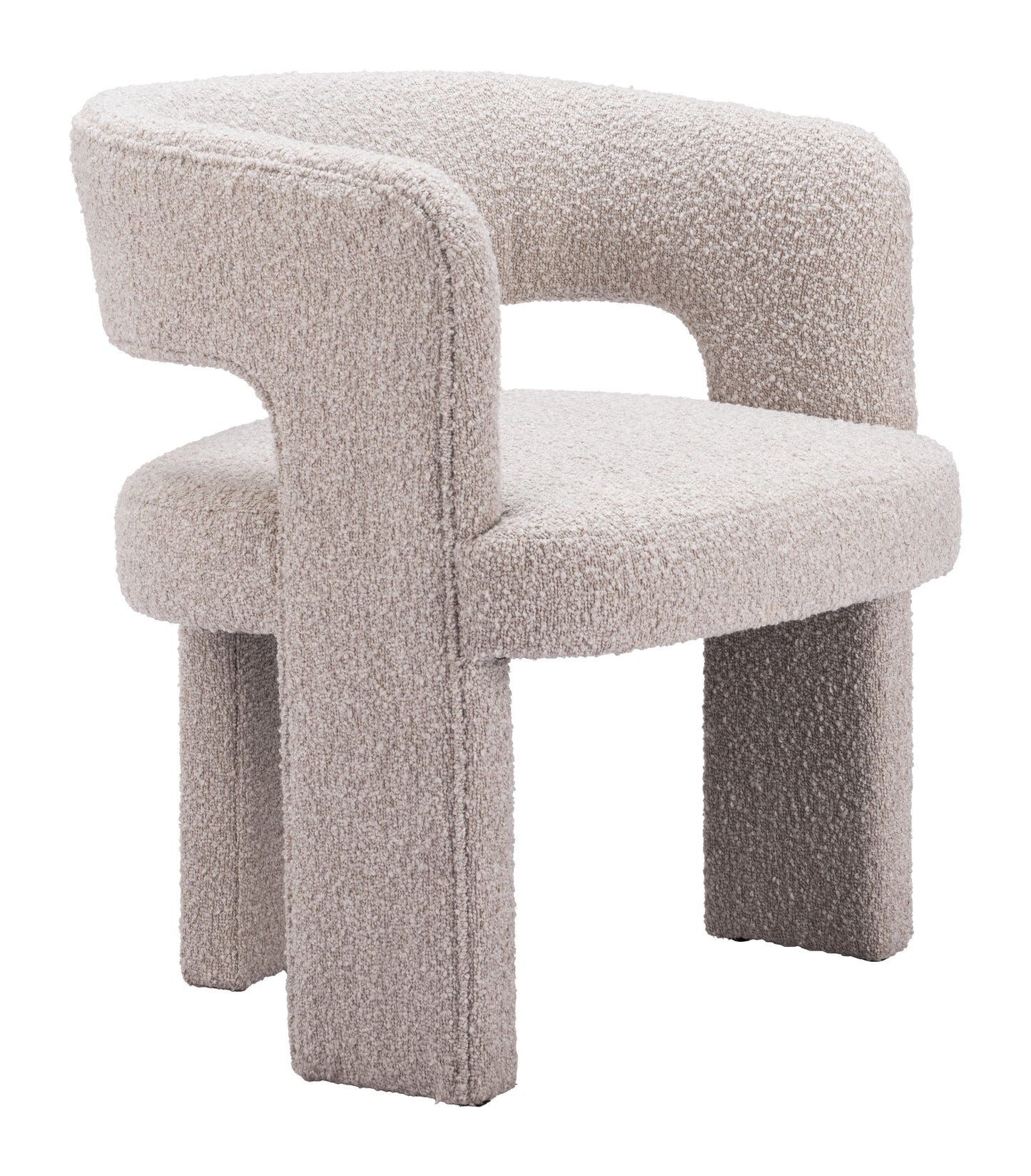 Accent Chair Sandy Beige - Modern & Ergonomic Seating for Home & Office