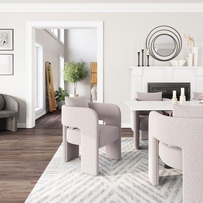 Dining Chair Misty Gray - Modern & Ergonomic Seating for Home & Office