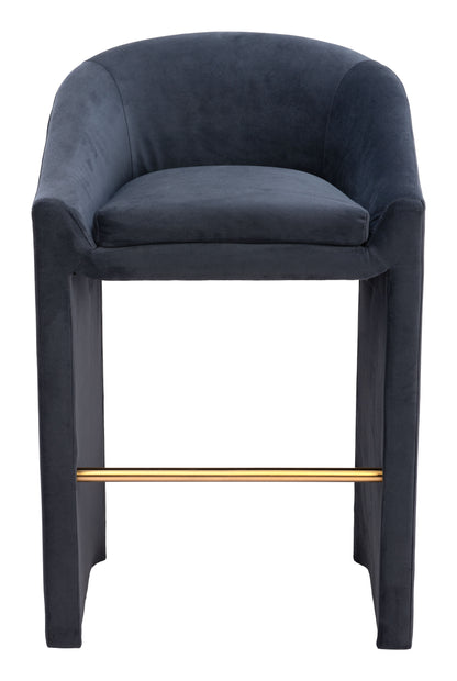 Tabouret de bar Emas gris nuit
