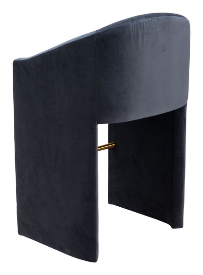 Tabouret de bar Emas gris nuit