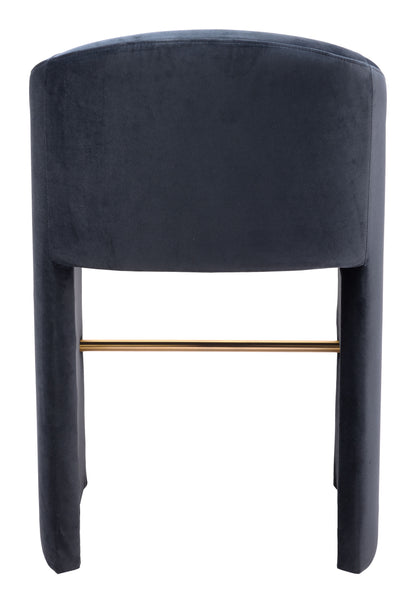 Tabouret de bar Emas gris nuit