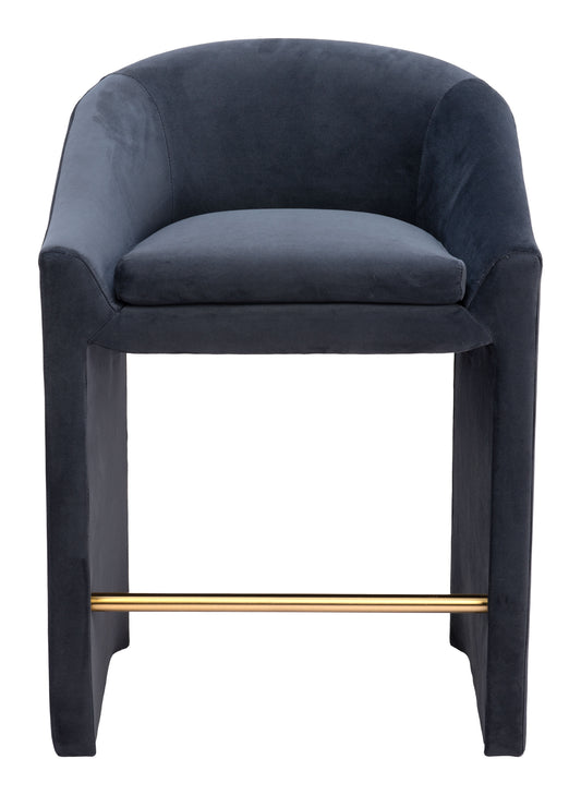 Tabouret de bar Emas gris nuit