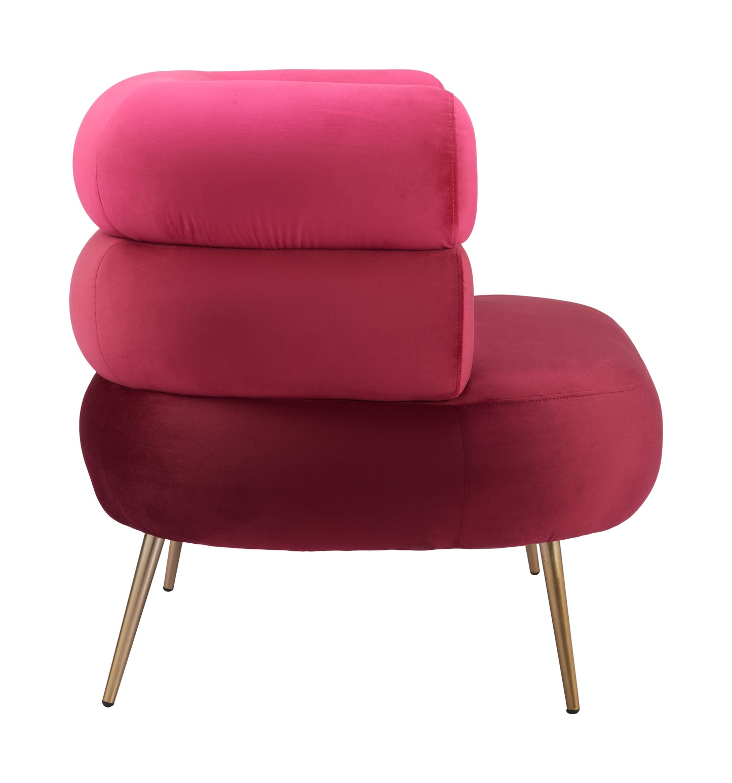Fauteuil d'appoint Arish rouge