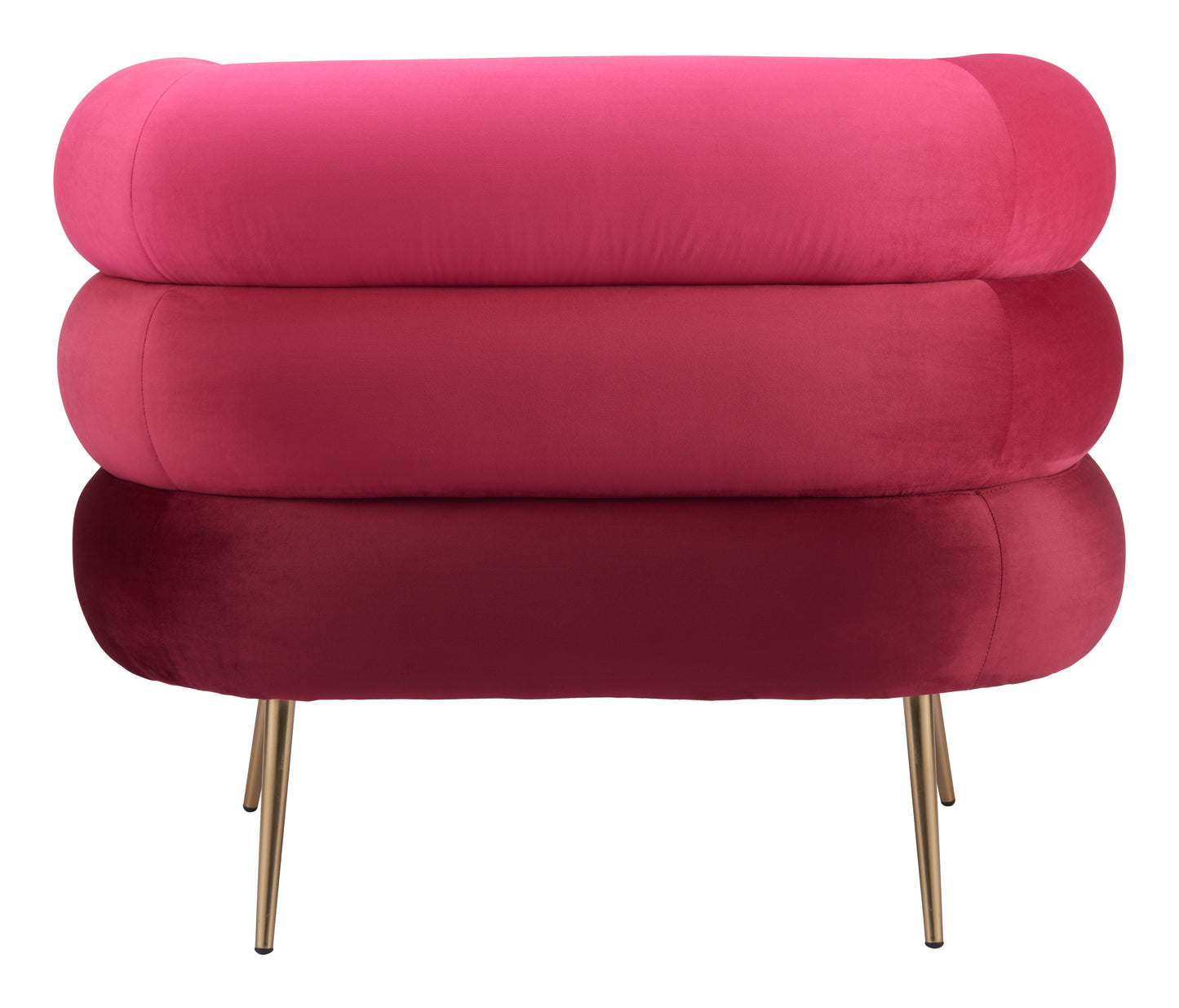Fauteuil d'appoint Arish rouge