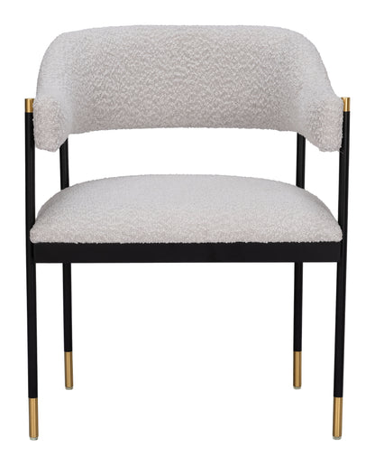 Dining Chair Misty Gray - Modern & Ergonomic Seating for Home & Office