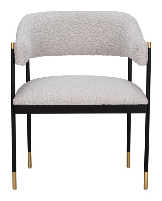 Dining Chair Misty Gray - Modern & Ergonomic Seating for Home & Office