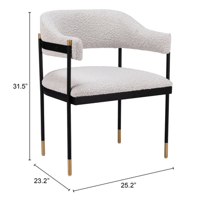 Dining Chair Misty Gray - Modern & Ergonomic Seating for Home & Office