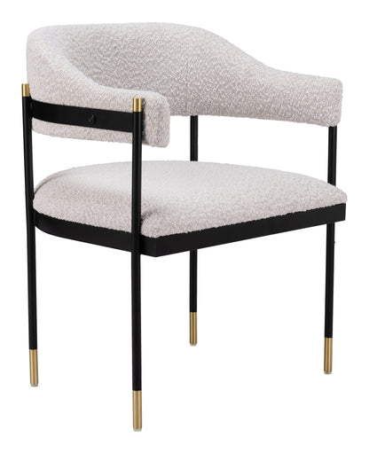 Dining Chair Misty Gray - Modern & Ergonomic Seating for Home & Office