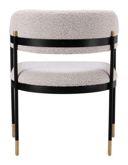 Dining Chair Misty Gray - Modern & Ergonomic Seating for Home & Office