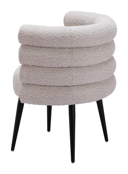 Dining Chair Misty Gray - Modern & Ergonomic Seating for Home & Office