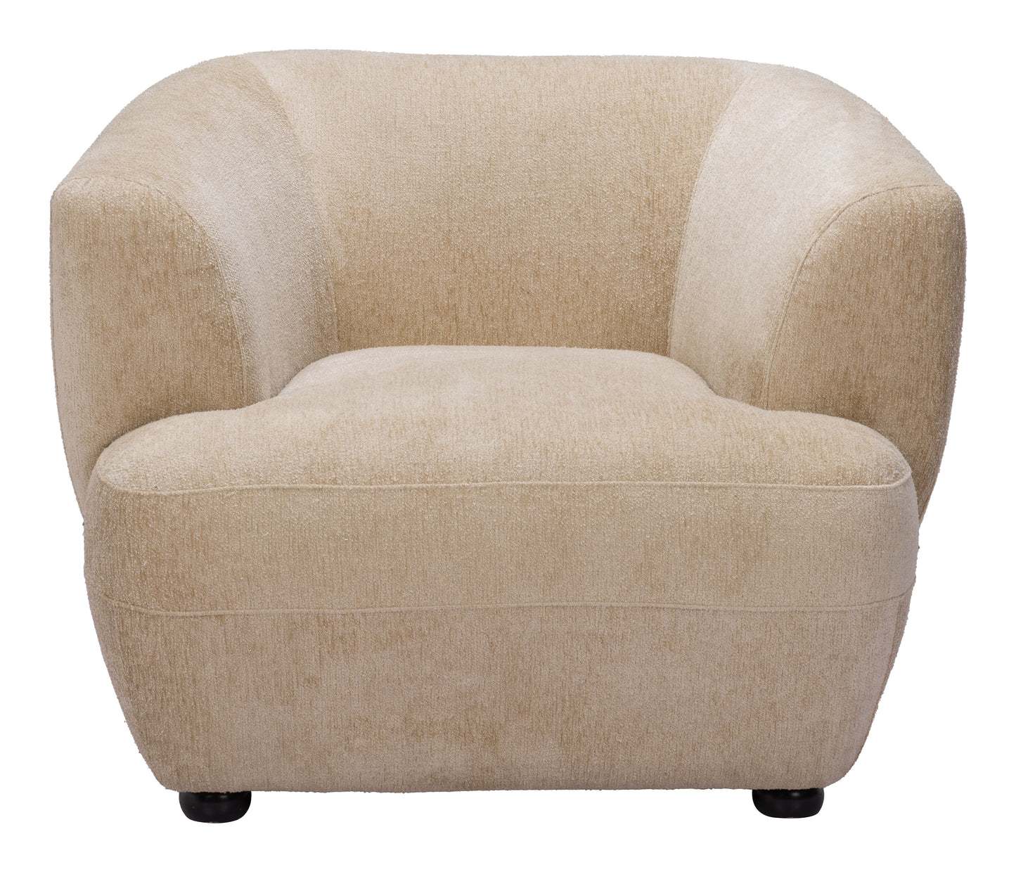 Accent Chair Golden Beige - Modern & Ergonomic Seating for Home & Office
