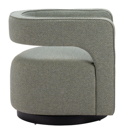 Swivel Chair Sage Green - Modern & Ergonomic Seating for Home & Office