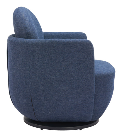 Swivel Chair Blue - Modern & Ergonomic Seating for Home & Office