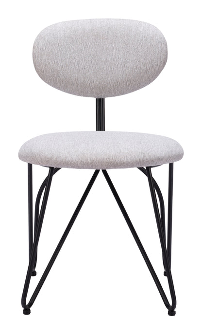 Dining Chair (Set of 2) Dove Gray - Modern & Ergonomic Seating for Home & Office