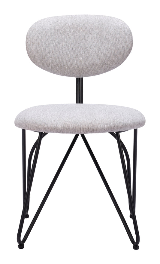 Dining Chair (Set of 2) Dove Gray - Modern & Ergonomic Seating for Home & Office