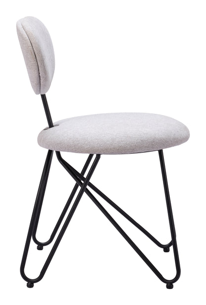 Dining Chair (Set of 2) Dove Gray - Modern & Ergonomic Seating for Home & Office