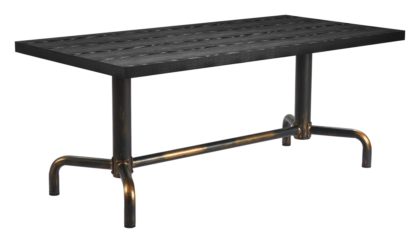 Dining Table Black - Elegant & Durable Dining Table for Stylish Spaces