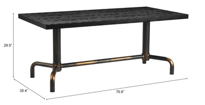 Dining Table Black - Elegant & Durable Dining Table for Stylish Spaces