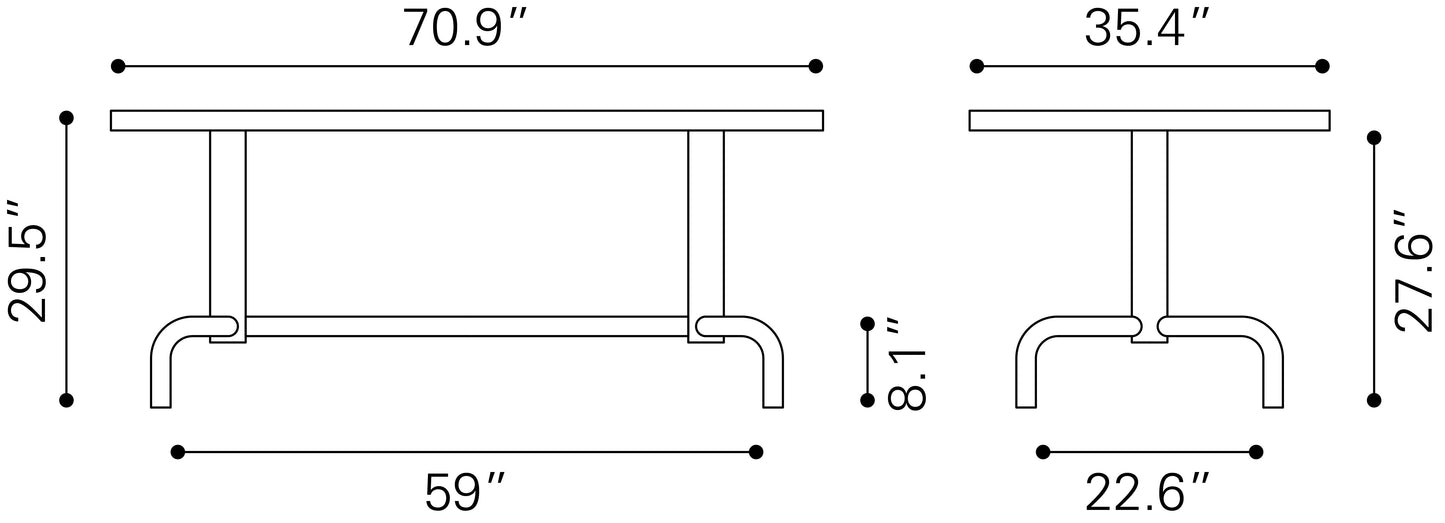 Dining Table Black - Elegant & Durable Dining Table for Stylish Spaces
