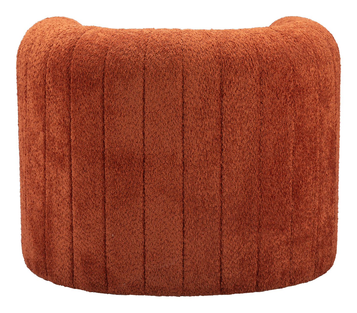 Fauteuil d'appoint Viana orange brûlé