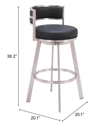 Swivel Barstool Black - Premium Quality & Stylish Design for Your Home