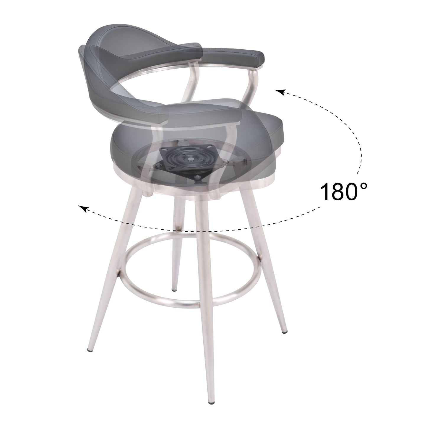 Swivel Barstool Black - Premium Quality & Stylish Design for Your Home